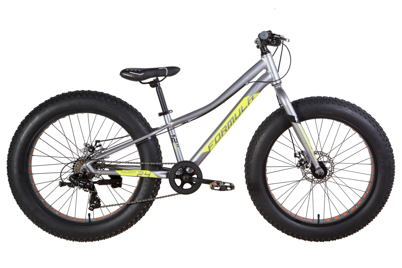 

Велосипед 24" Formula PALADIN DD серо-зеленый с черным (м) 2021