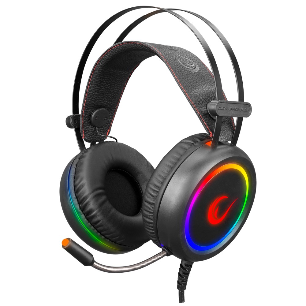

Наушники Rampage STORMY Black (7.1 Surround Sound/RGB Lighting)