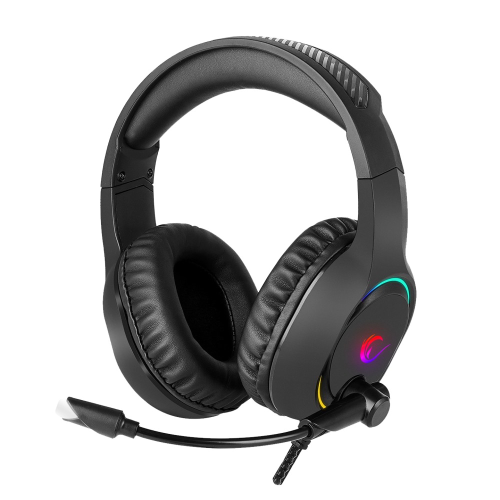 

Наушники Rampage BYGAME-X3 Black (7.1 Surround Sound/RGB Lighting)