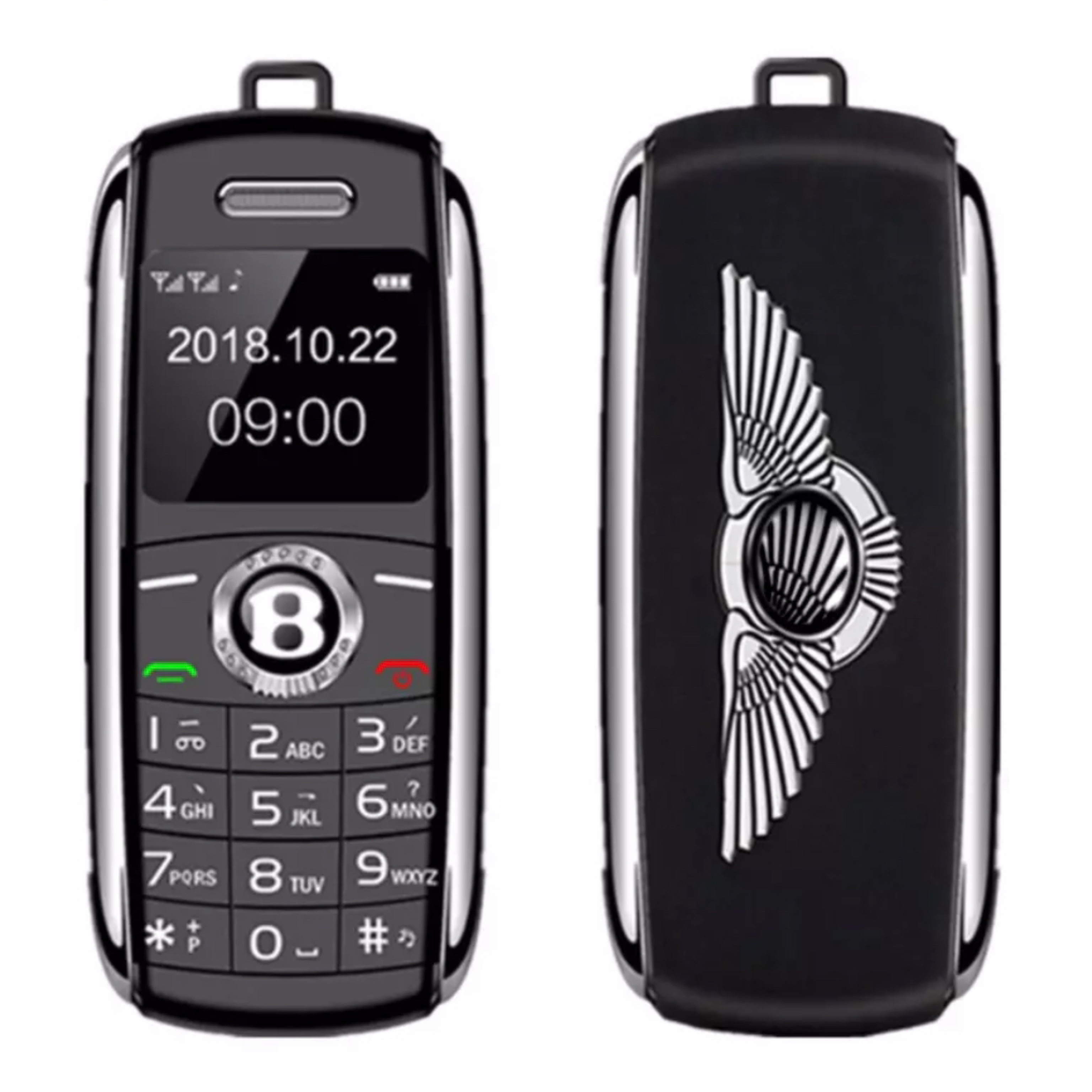 

Мини телефон Bluetooth гарнитура GTStar X8 2 Sim Черный
