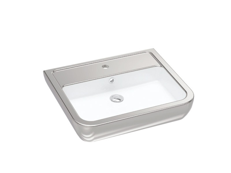 

Раковина IDEVIT 60 см серебро Halley 3201-0455-12