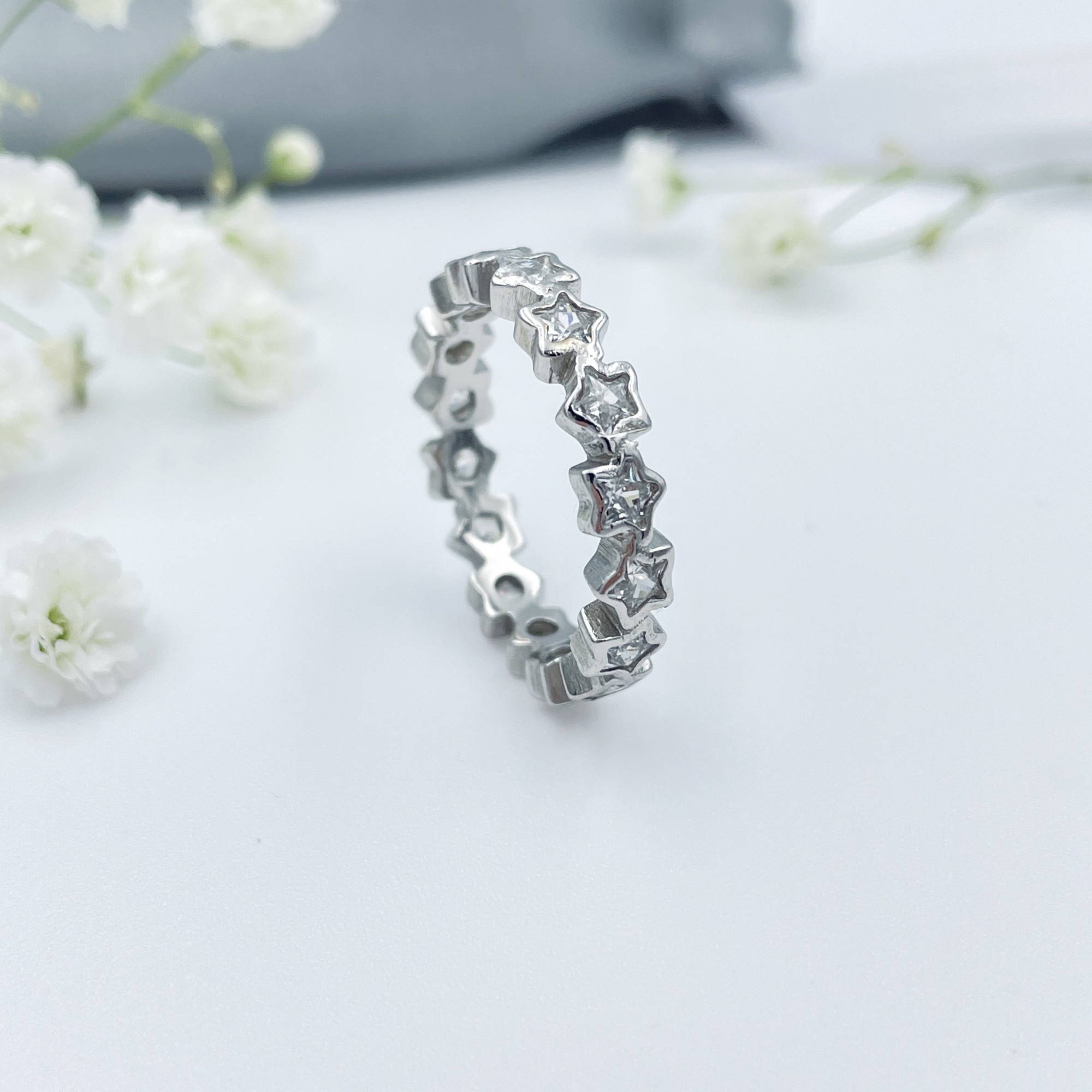 

Срібна каблучка Зоряний шлях Top Silver 2.8 г 00011 розмір 17