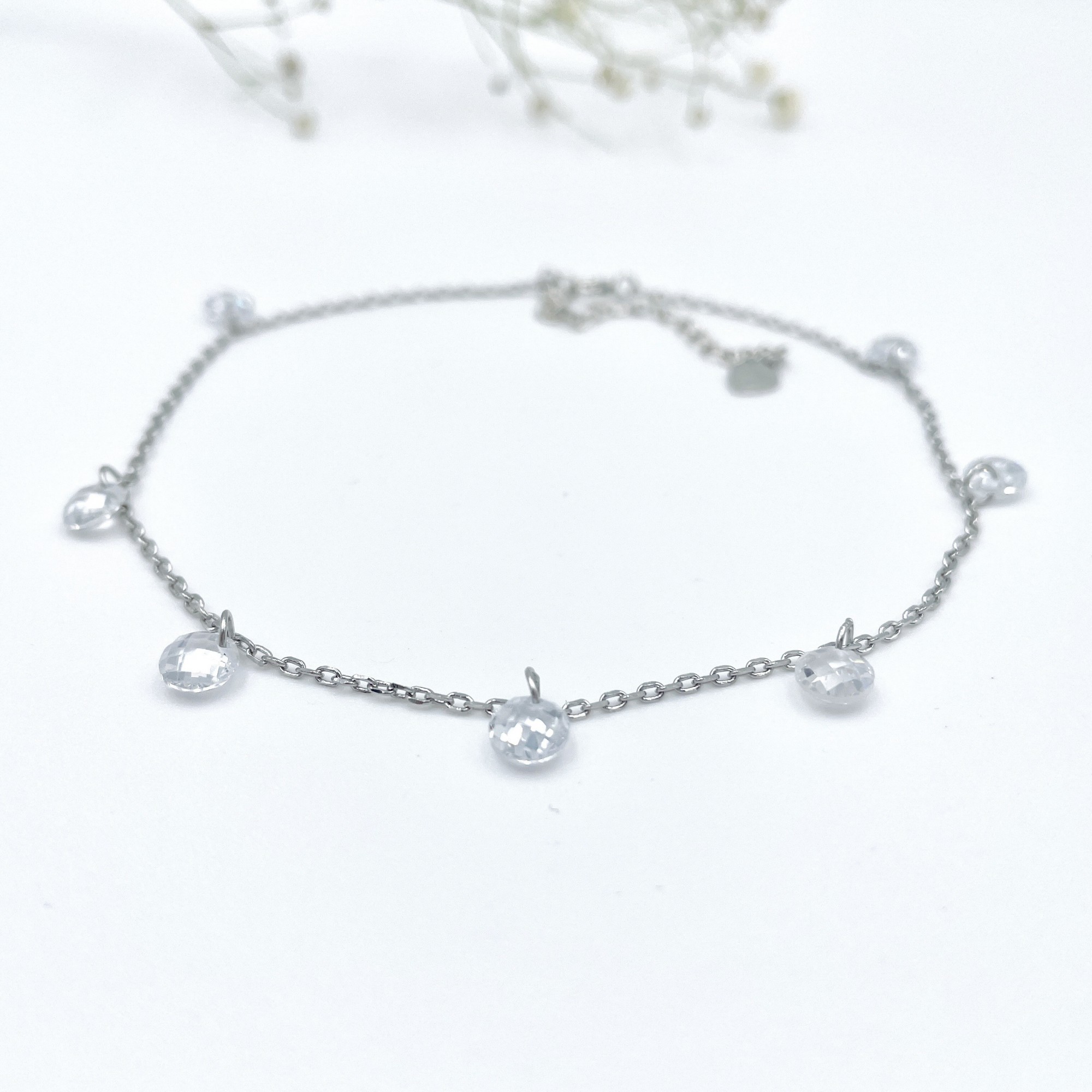 

Срібний браслет Кристал Top Silver 2.6 г 00049