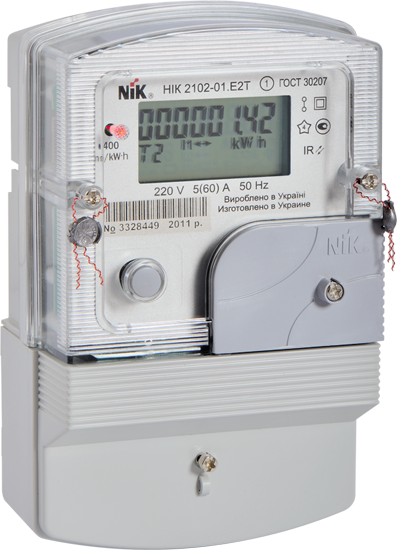 ROZETKA | Однофазный тарифный электросчетчик НИК 2100 AP2T.1000.C.11, 5 .