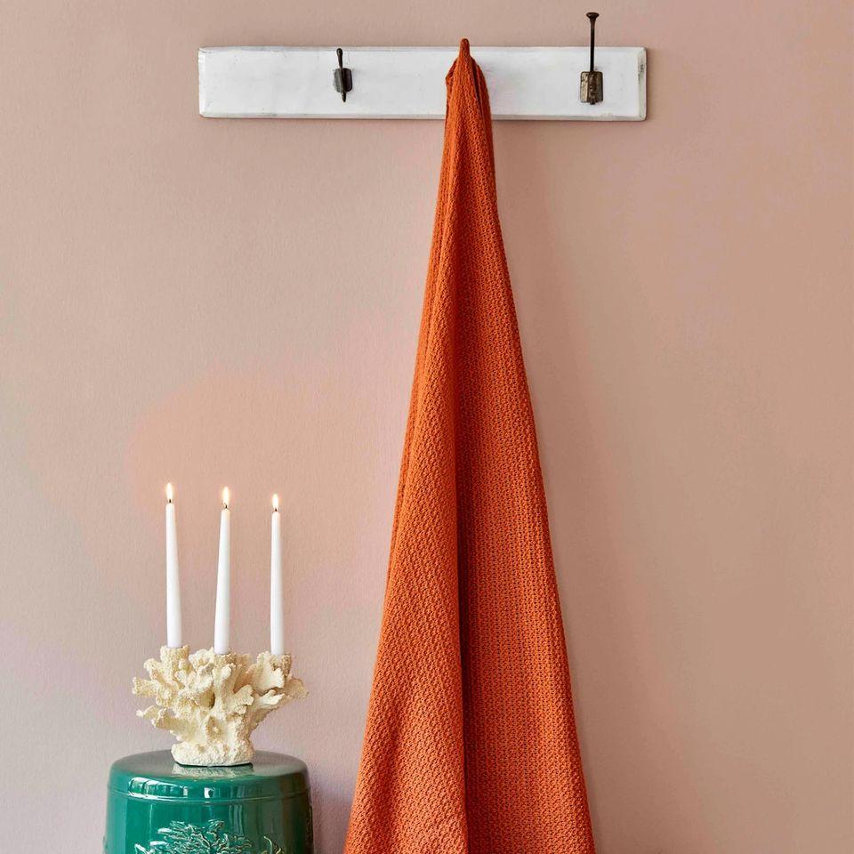 

Плед Karaca Home - Back To Basic kiremit кирпичный 200*220 евро