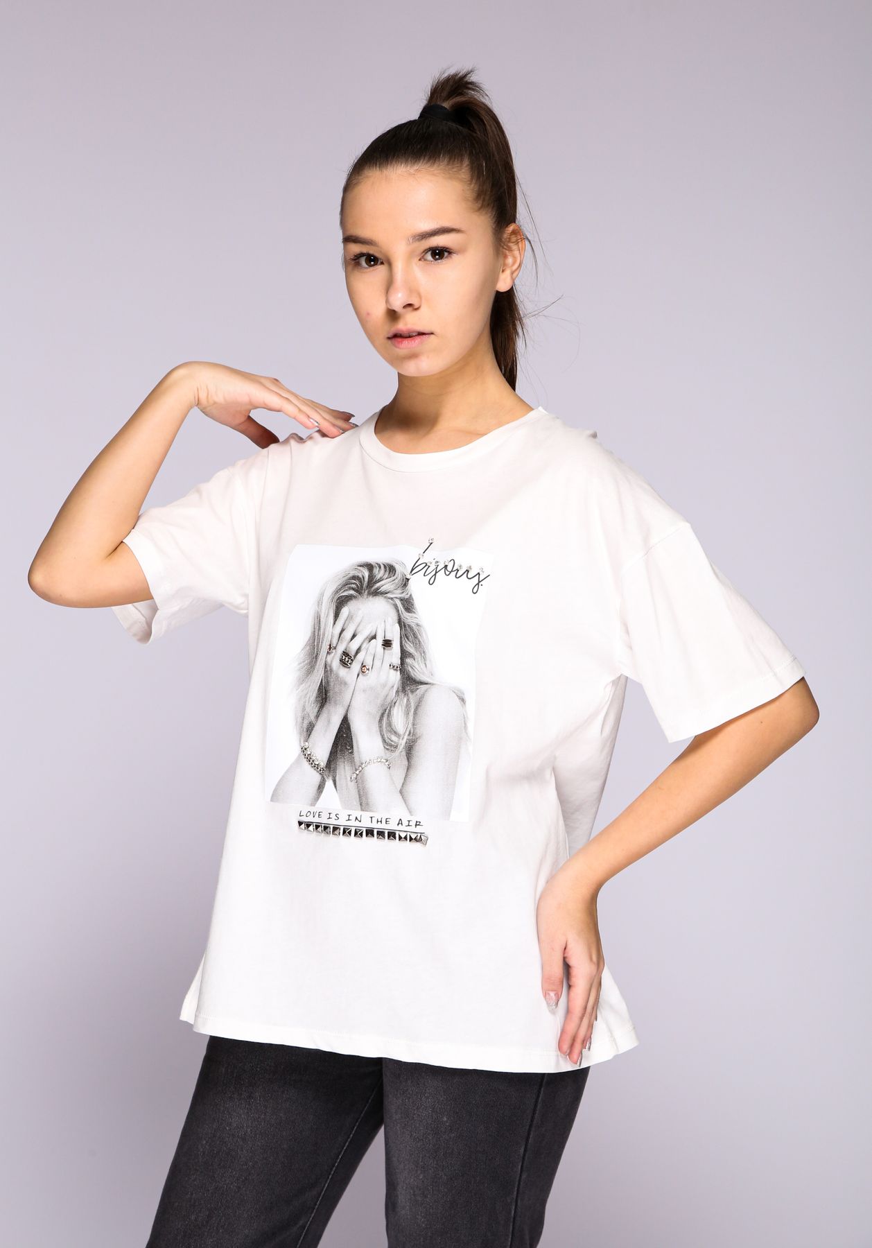 

Футболка Pepper mint OX-02 XL Молочний