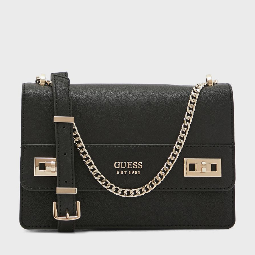 

Сумка женская Guess Katey convertible 645 Черная