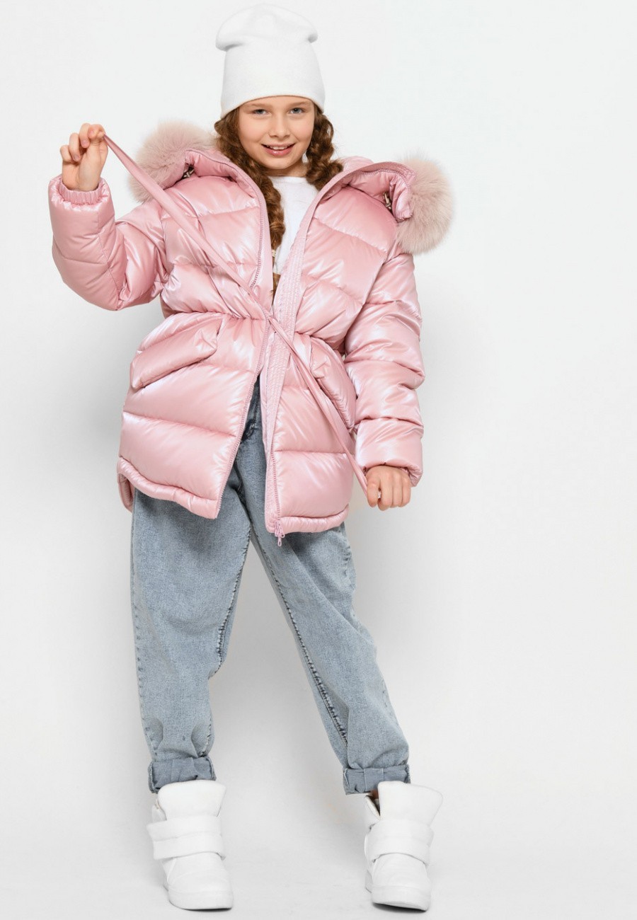 

Зимняя куртка Стиль Улиц DT-8325 Розовый 128-134 см