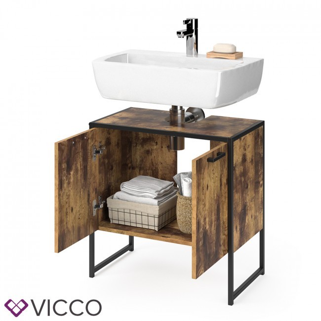 

Тумба в ванную лофт Vicco Fyrk