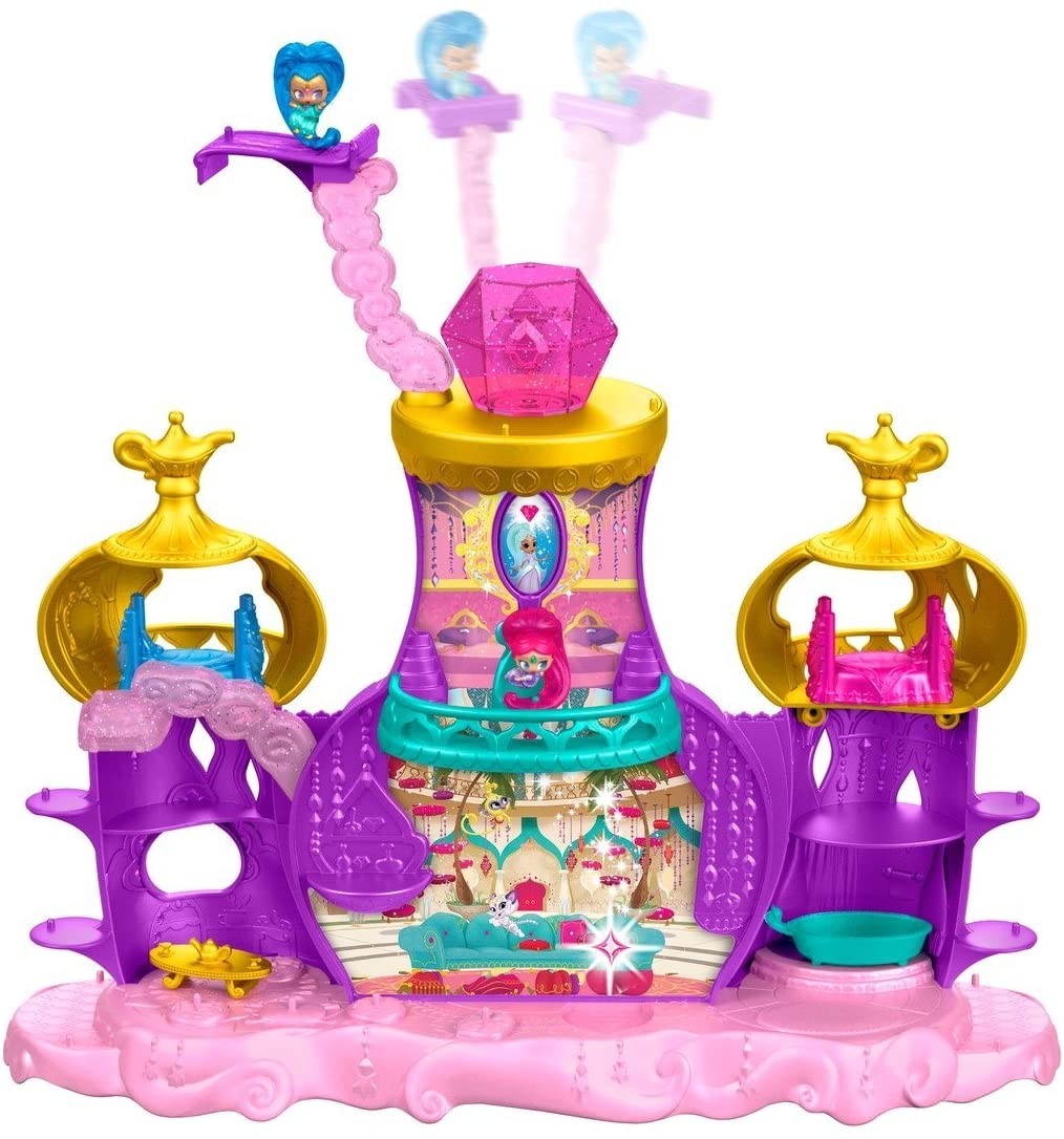 

Игровой набор Fisher-Price Nickelodeon Shimmer and Shine Teenie Genies Floating Genie Palace Дворец (DTK59)