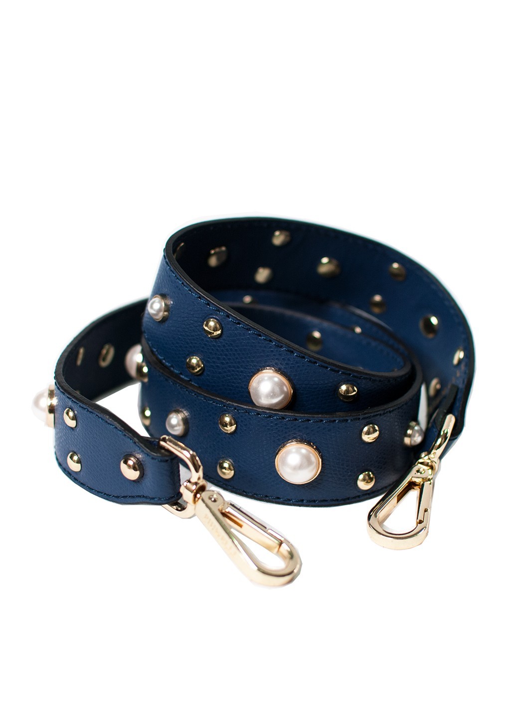 

Ремень Piumelli Long pearl синий P634