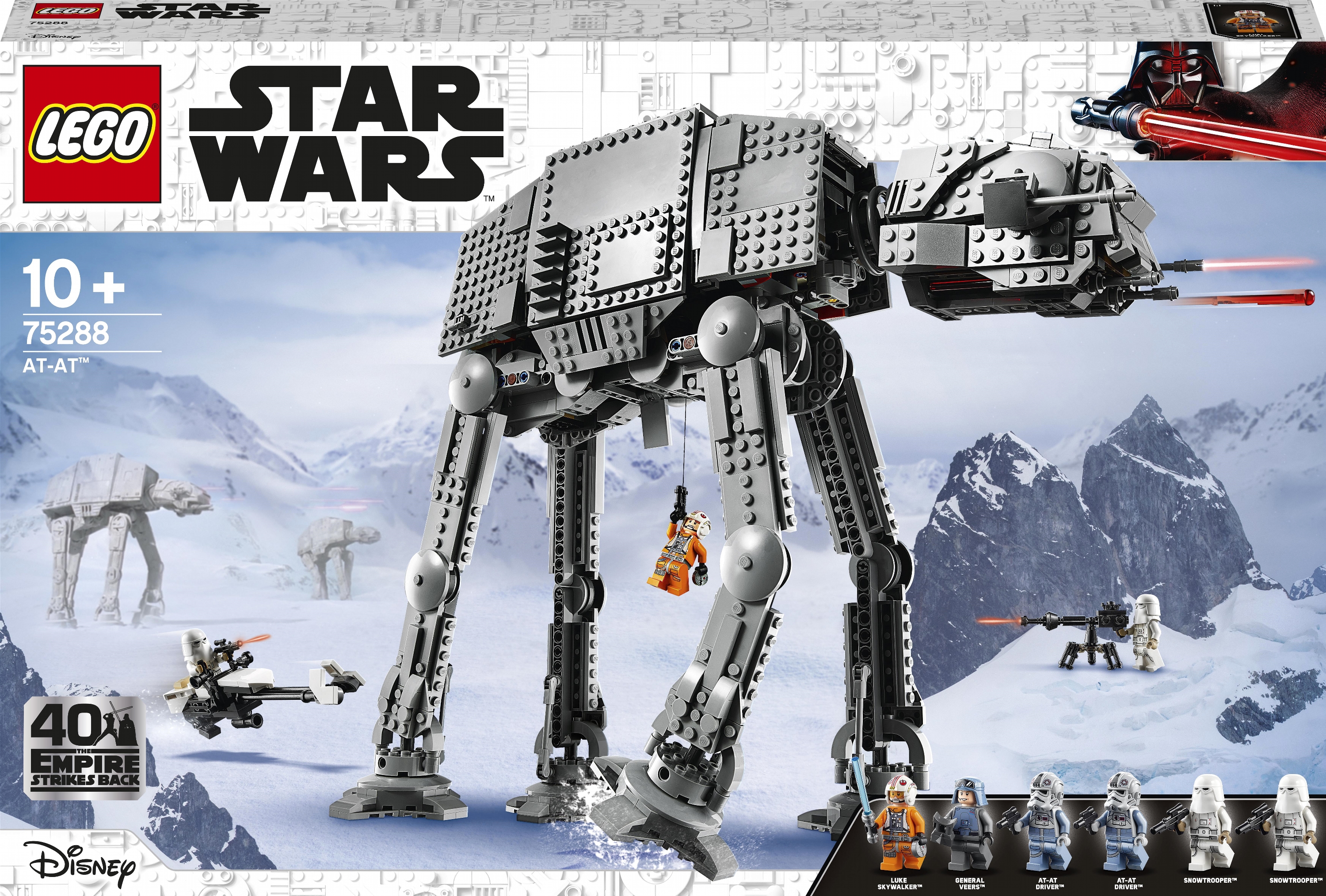 Конструктор LEGO Star Wars AT-AT 1267 деталей (75288) – фото