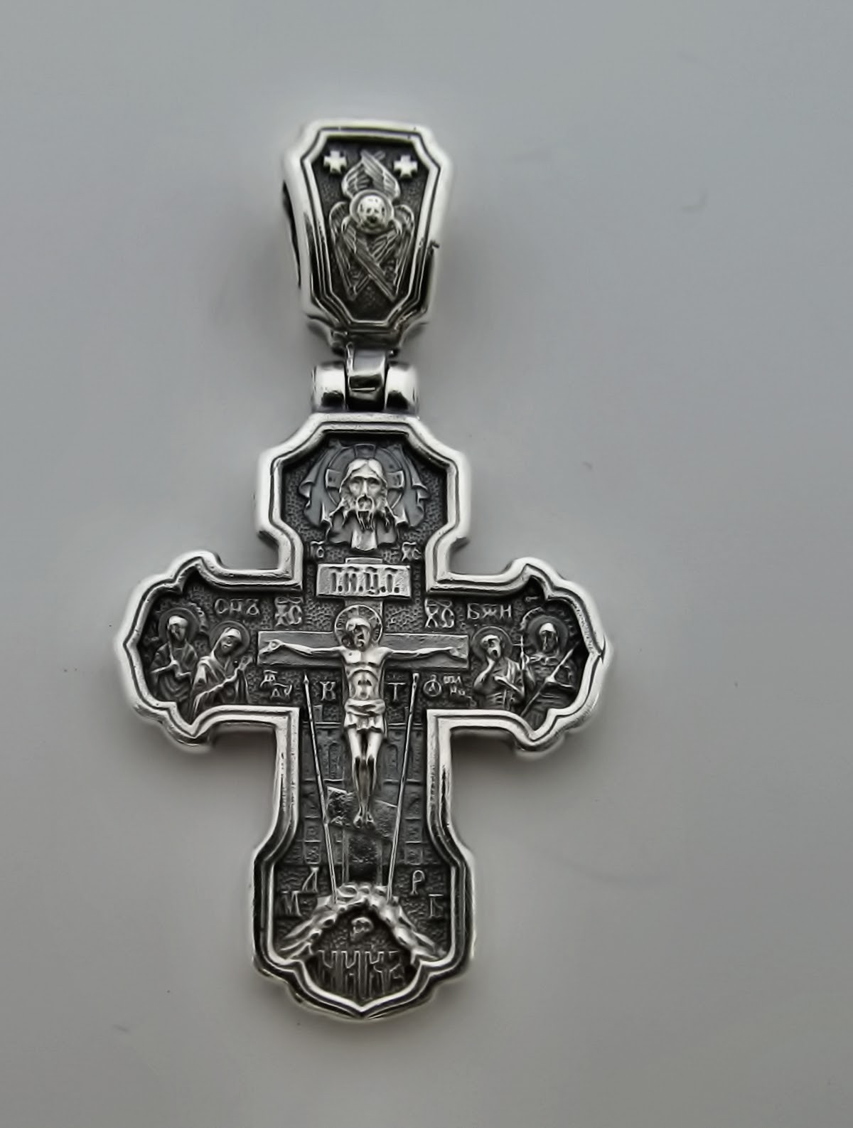 

Крест серебряный Распятие Христово. Спас Нерукотворный SilverArtisan 0.0010