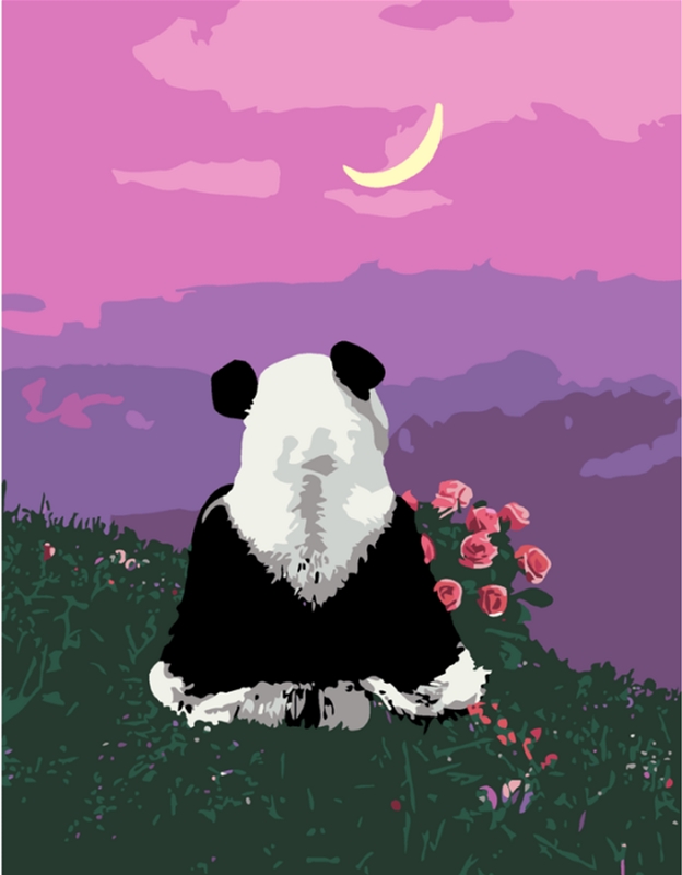 

Картина по номерам Rosa Start Cute Panda 35 х 45 см (4823098525127)
