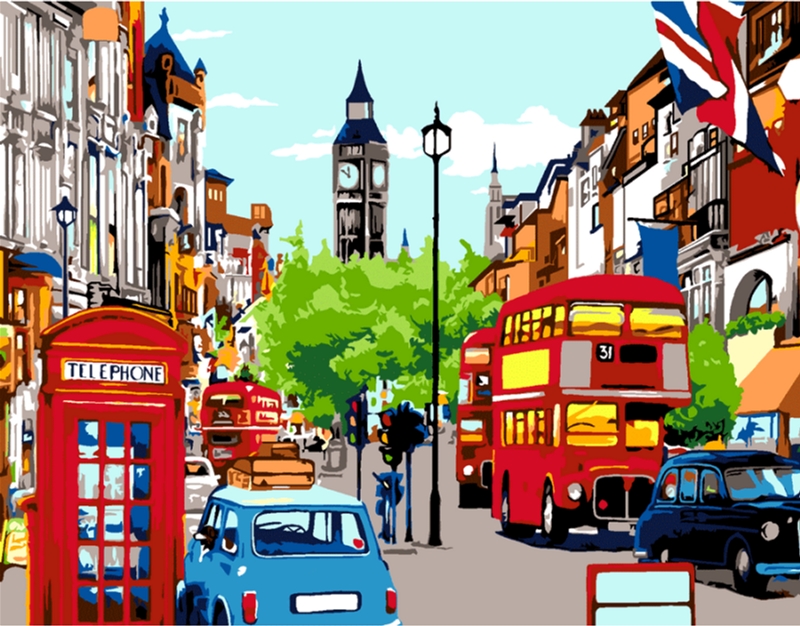 

Картина по номерам Rosa Start London Street 35 х 45 см (4823098525233)