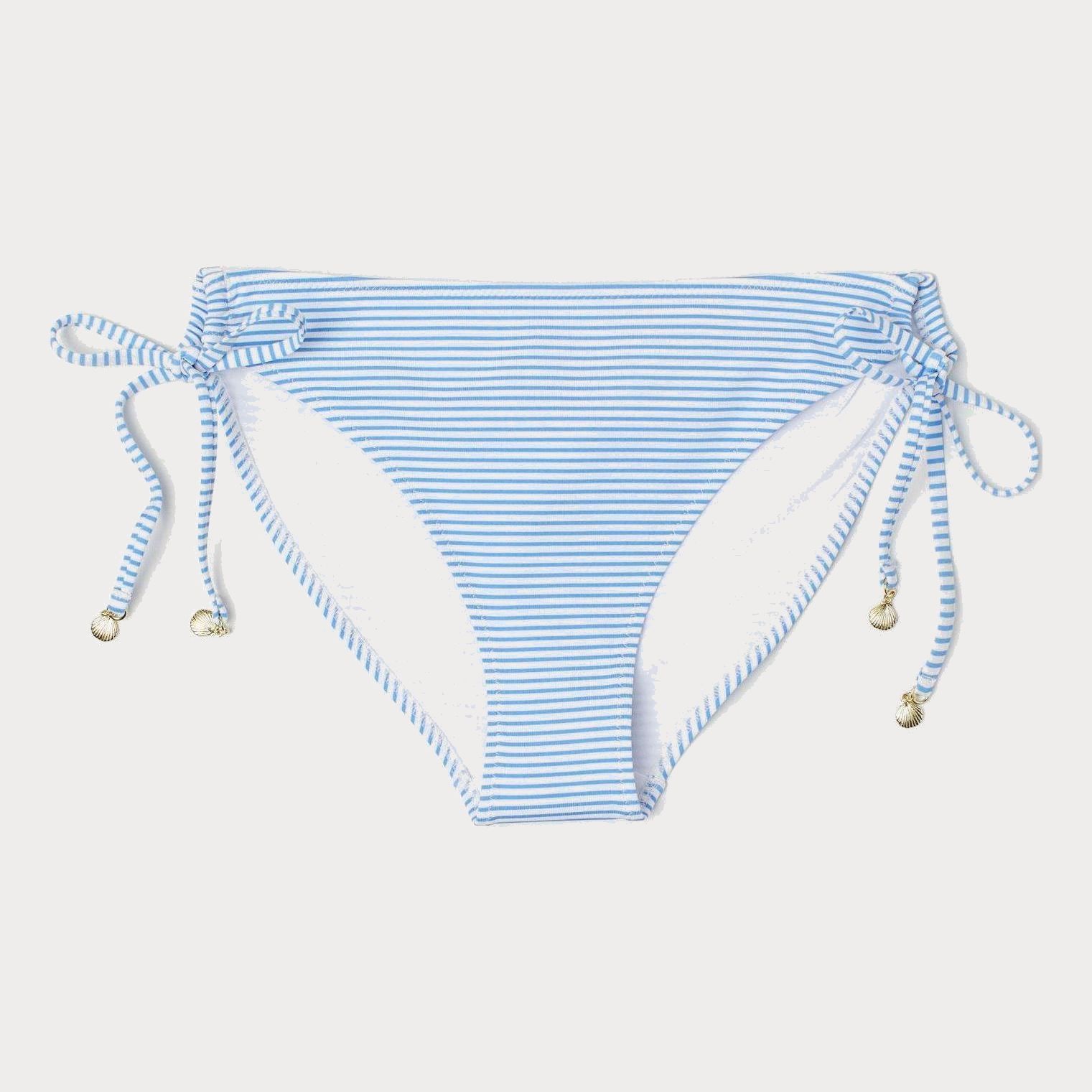 

Нижняя часть купальника H&M 6982949-ABWZ 40 Голубая в полоску