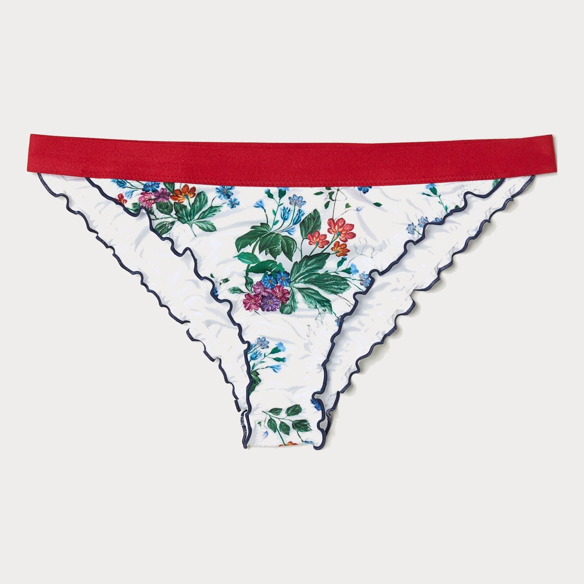 

Нижняя часть купальника H&M 6000448-AAXY 46 Белая в узоры