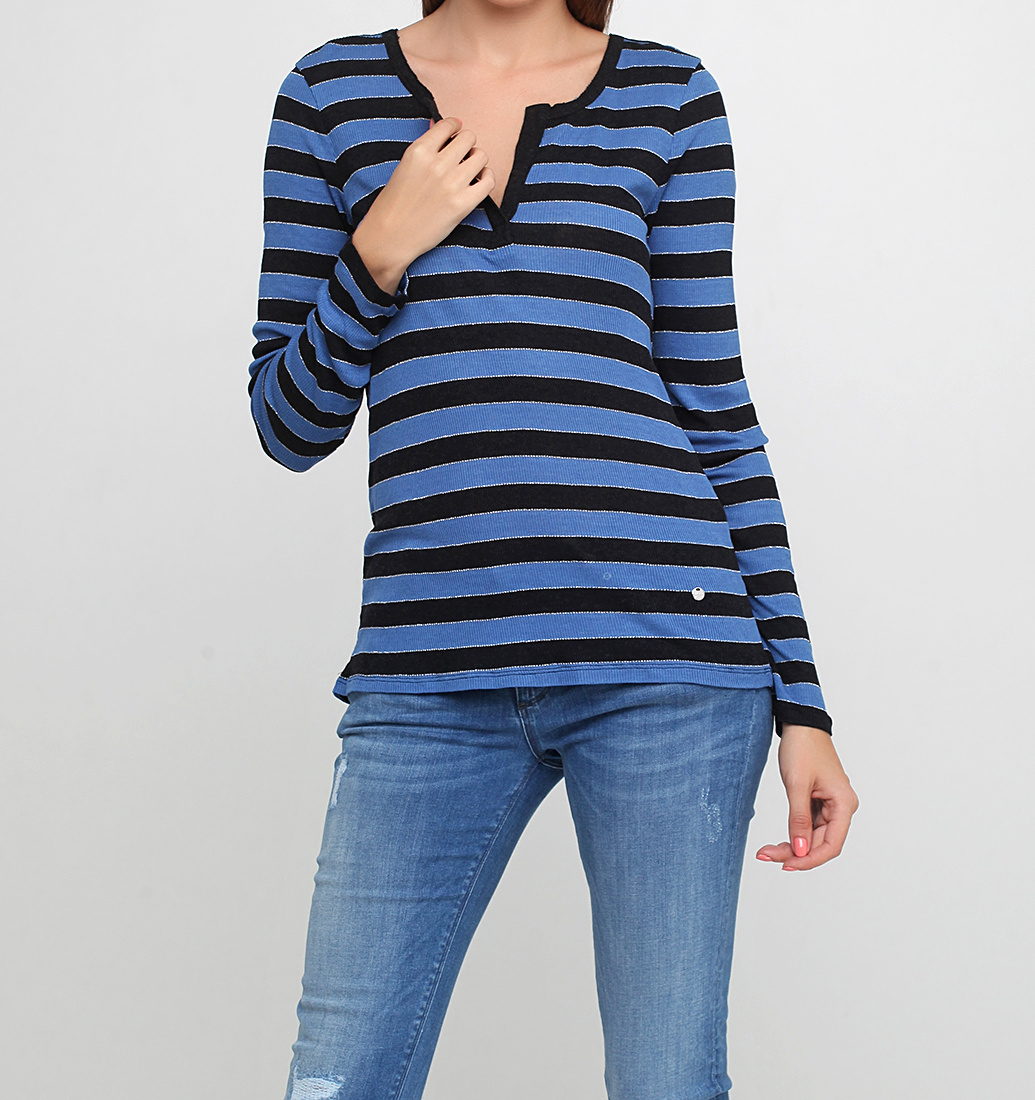 

Реглан MOS MOSH CHLOE LS TEE  синий, Реглан MOS MOSH CHLOE LS TEE S синий