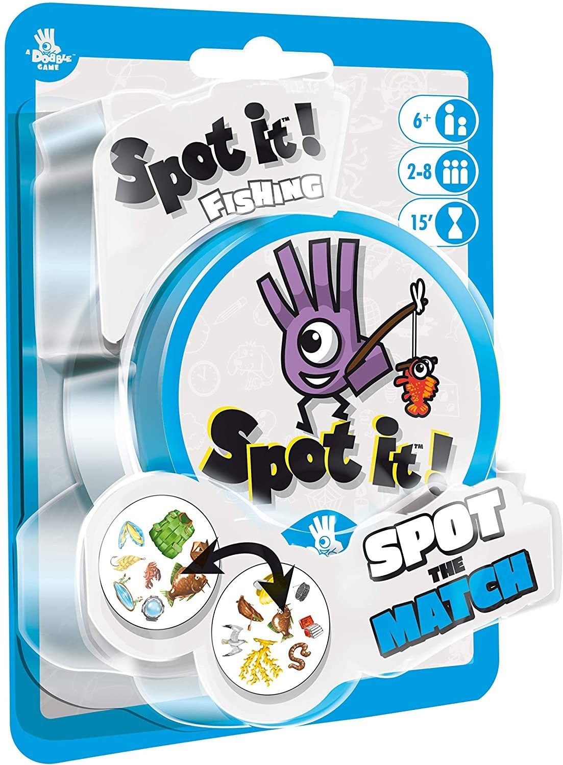 

Настільна гра Asmodee Dobble came Spot It! Fishing Риболовля (SP617)