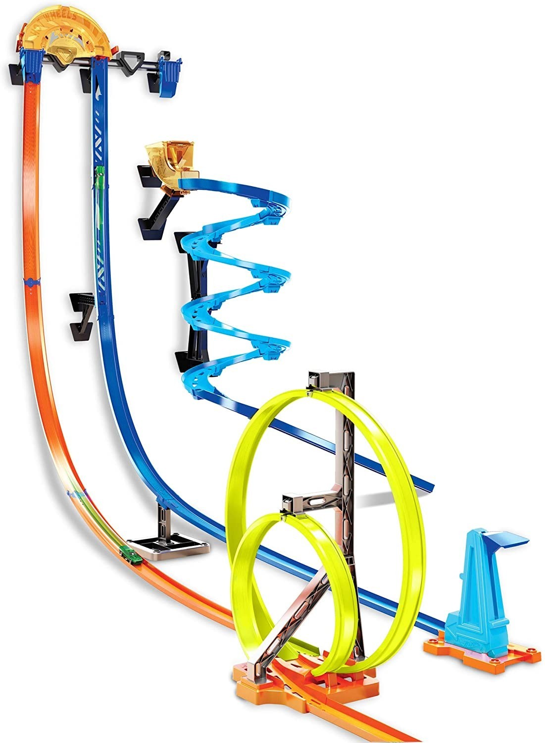 

Трек Hot Wheels Track Builder Vertical Launch Set Гонки по вертикалі (GGH70)