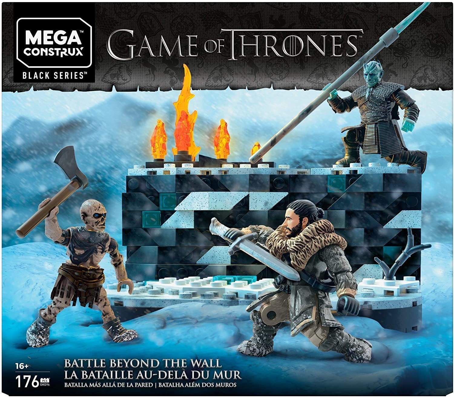 Конструктор Mega Construx Game of Thrones White Walker Battle Игра  Престолов Битва с белыми ходоками (GKG96) – фото, отзывы, характеристики в  интернет-магазине ROZETKA от продавца: VRS | Купить в Украине: Киеве,  Харькове,