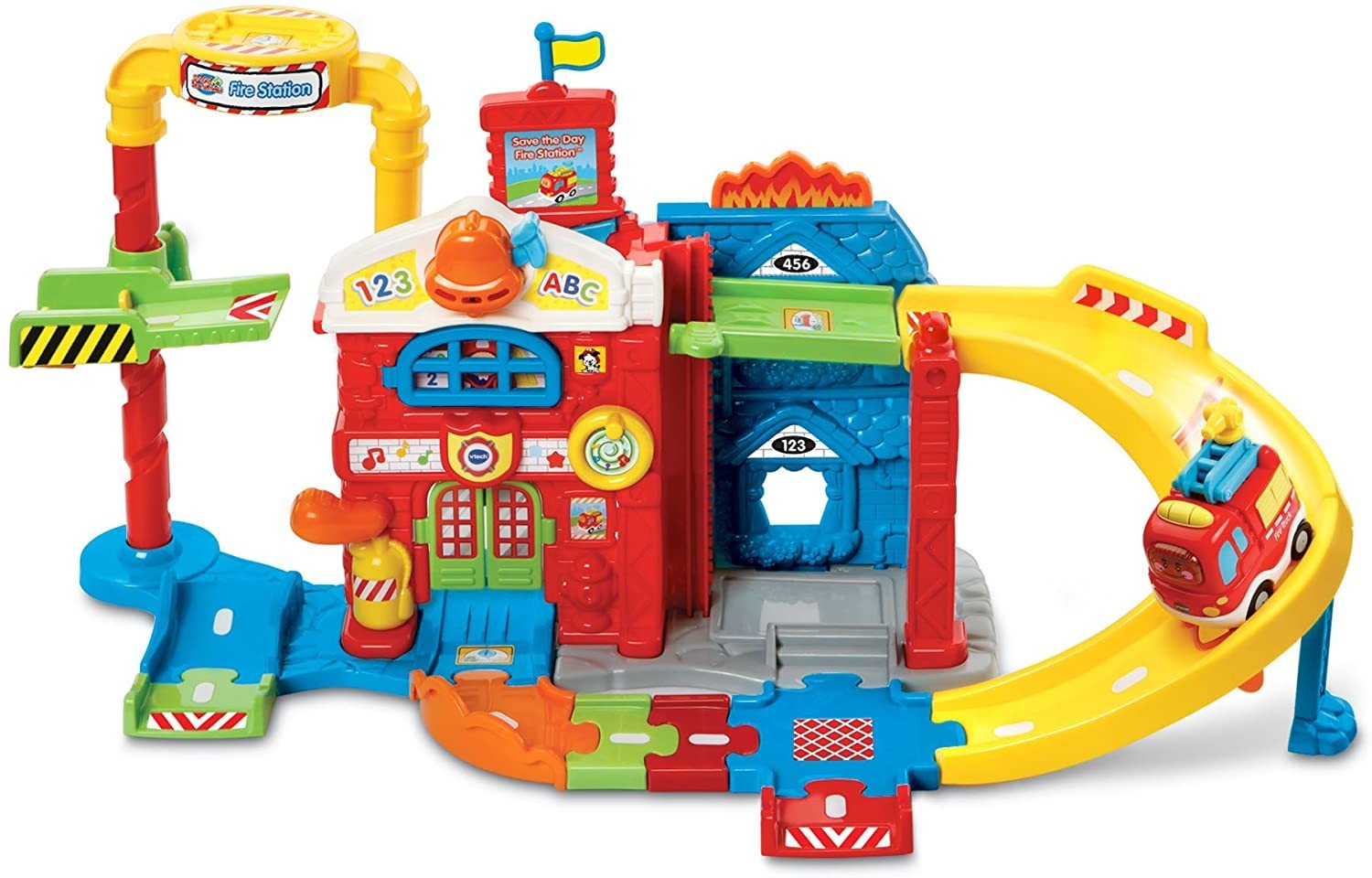 

Игровой набор VTech Go! Go! Smart Wheels Save the Day Fire Station Пожарная спасательная станция англ.язык (80-503900)