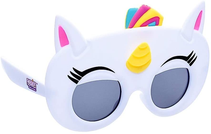 

Сонцезахисні окуляри Sun-Staches Lil' Sunglasses Fingerling White Unicorn UV400