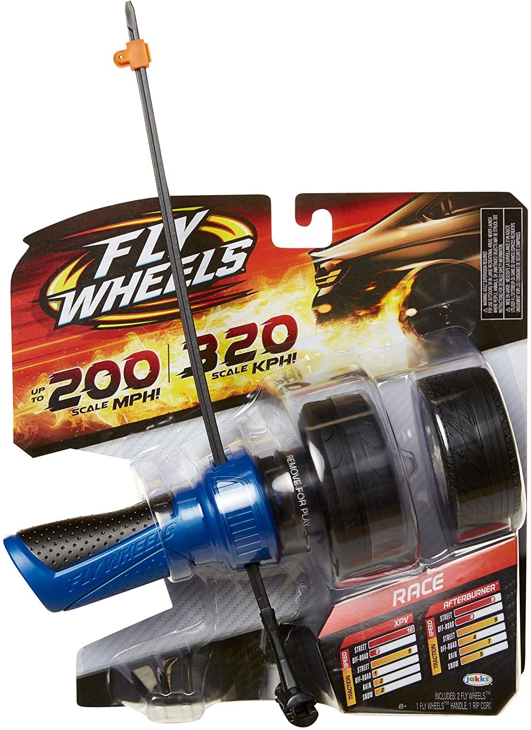 

Ігровий набір Jakks Pacific Fly Wheels Launcher + 2 Race Wheels Літаючі колеса (B07KWRXMXM)