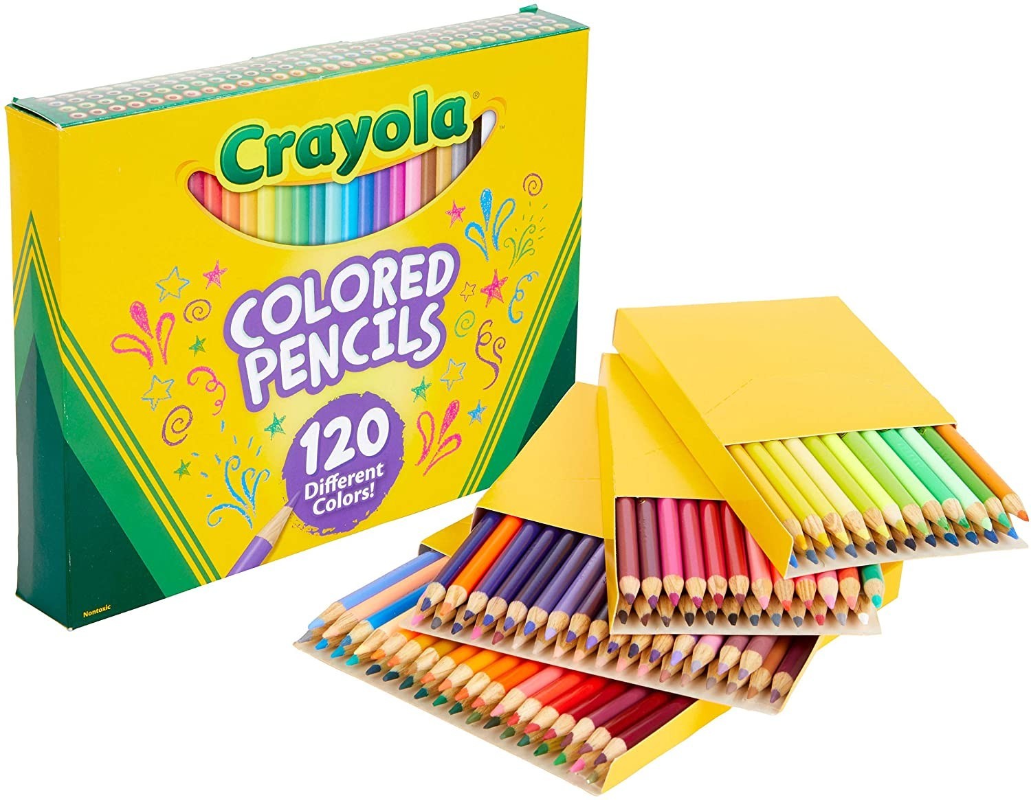 

Набор карандашей Crayola Colored Pencils, 120 Count Set 120 штук (68-8020)