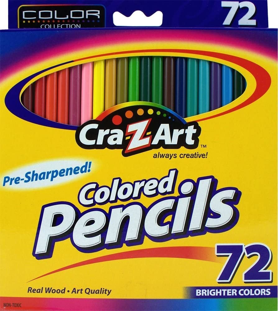 

Цветные карандаши Cra-Z-art Colored Pencils, 72 Count 72 шт. (10402)