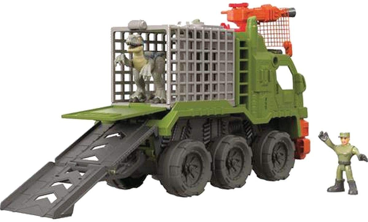 Imaginext deals dinosaur hauler