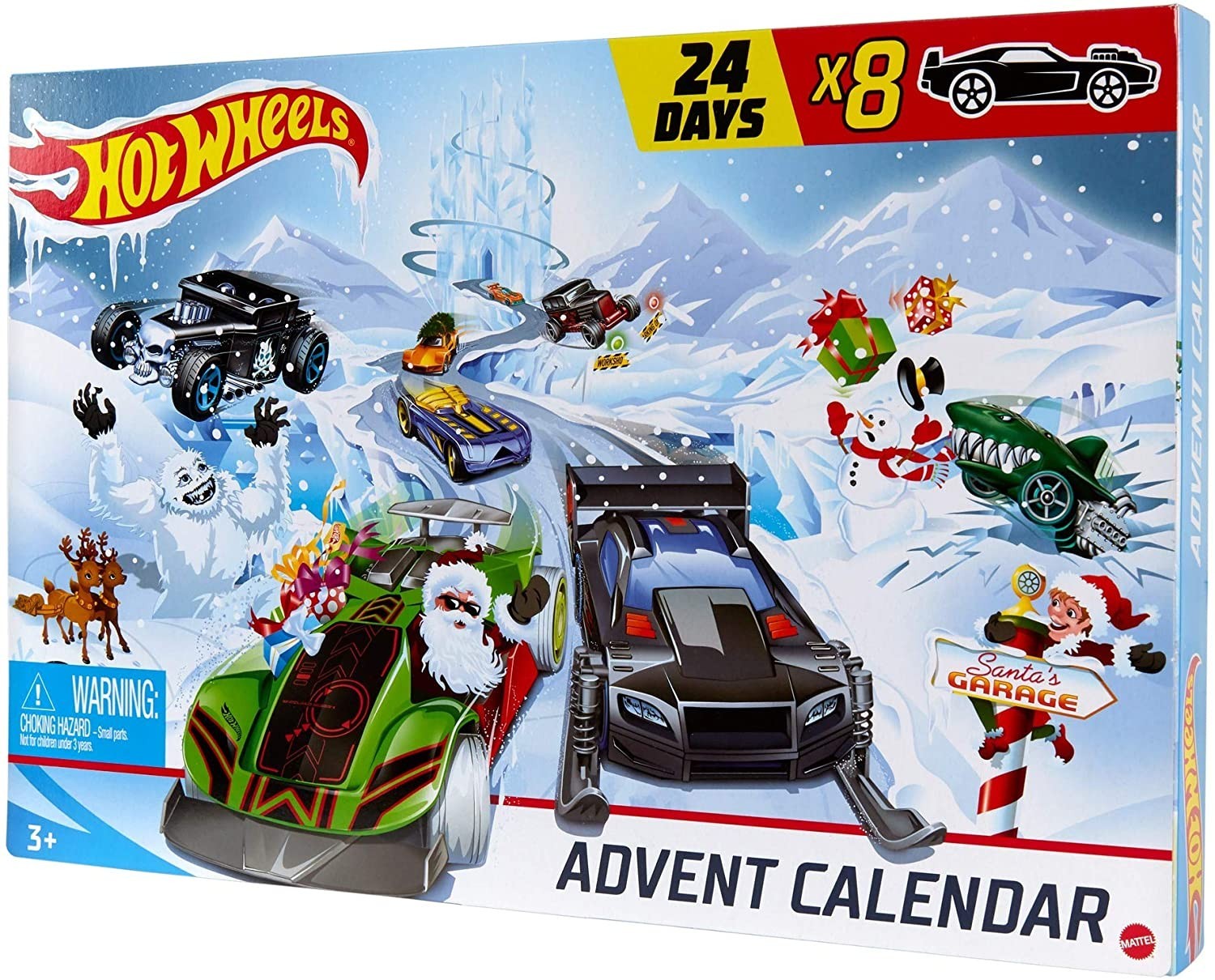 

Игровой набор Hot Wheels Advent Calendar Адвент календарь (GJK02)