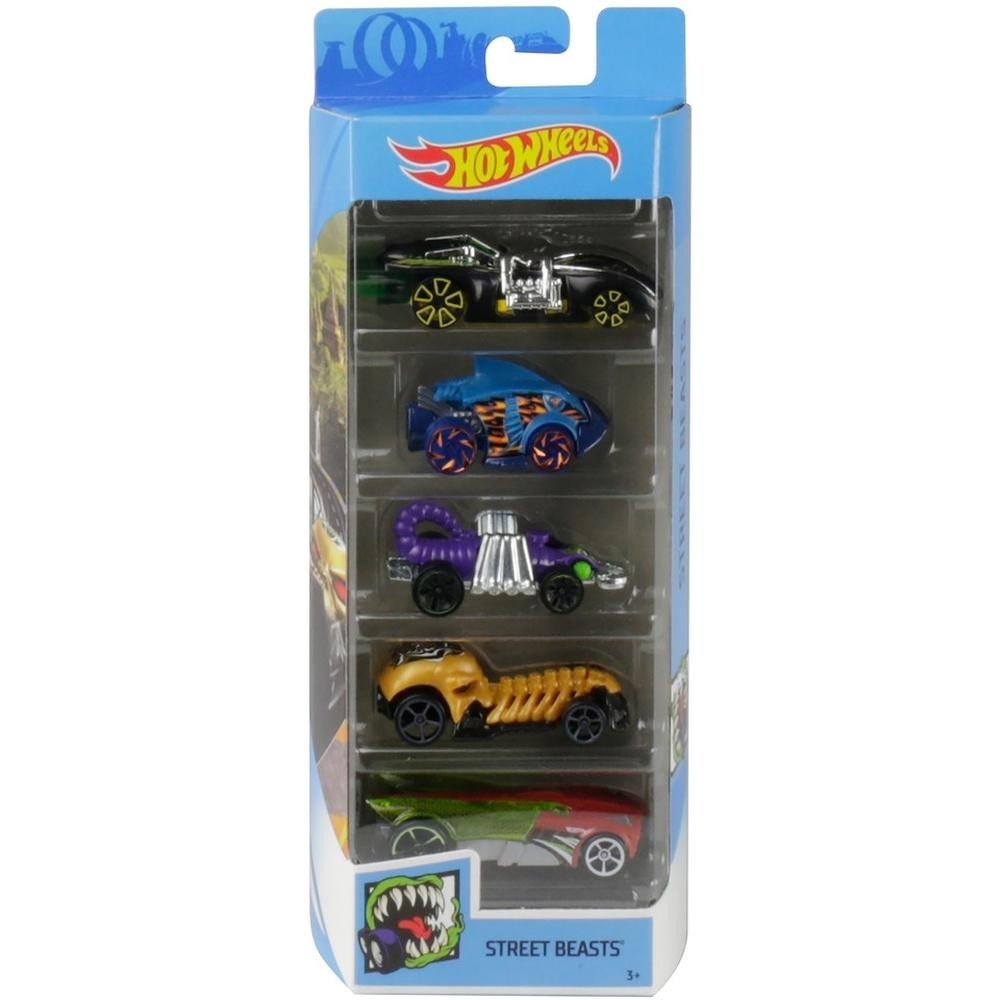 

Подарочный набор машинок Hot Wheels Streat Beasts 5-Pack 1:64 (GHP57) (1806)
