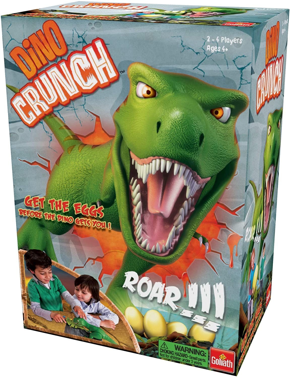 Настольная игра Goliath Dino Crunch Дино Кранч (31290) – фото, отзывы,  характеристики в интернет-магазине ROZETKA от продавца: VRS | Купить в  Украине: Киеве, Харькове, Днепре, Одессе, Запорожье, Львове