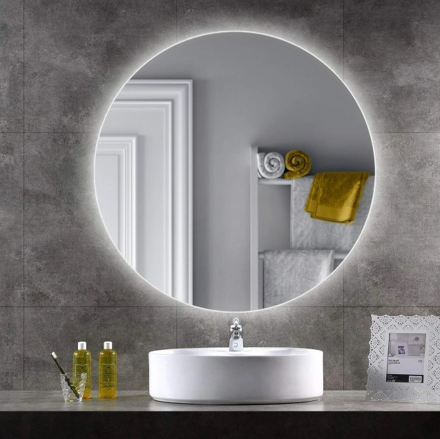 

Зеркало настенное с LED подсветкой 75 х 75 cм (Led 2)