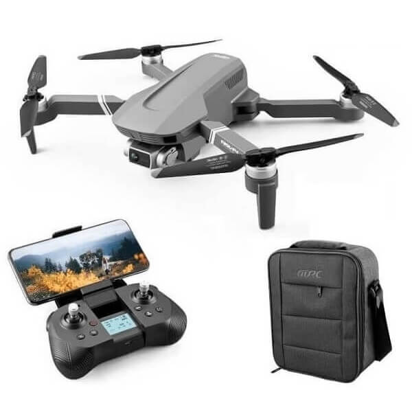 

Квадрокоптер 4DRC F4 - дрон с 4K и HD камерами, 5G Wi-Fi, GPS, FPV, БК моторы, 2 км, до 25 мин. + сумка (k367)