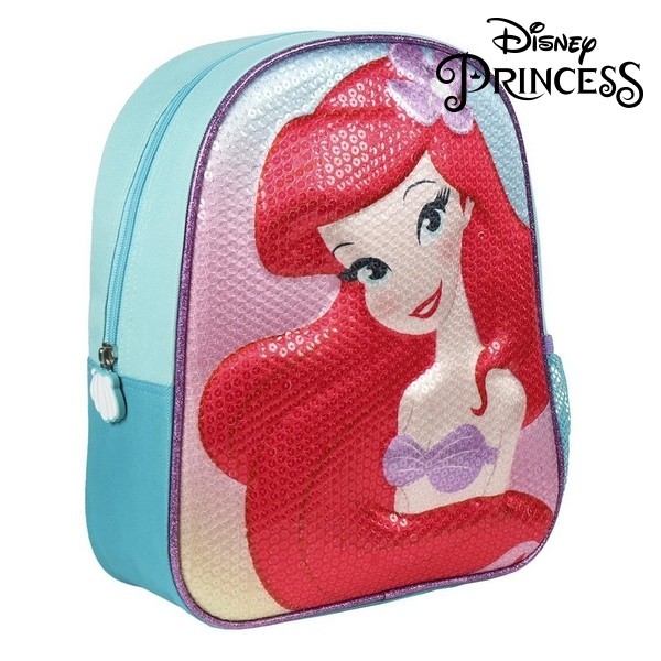 

Рюкзак 3D Disney Princess 28x31x10 см, голубой