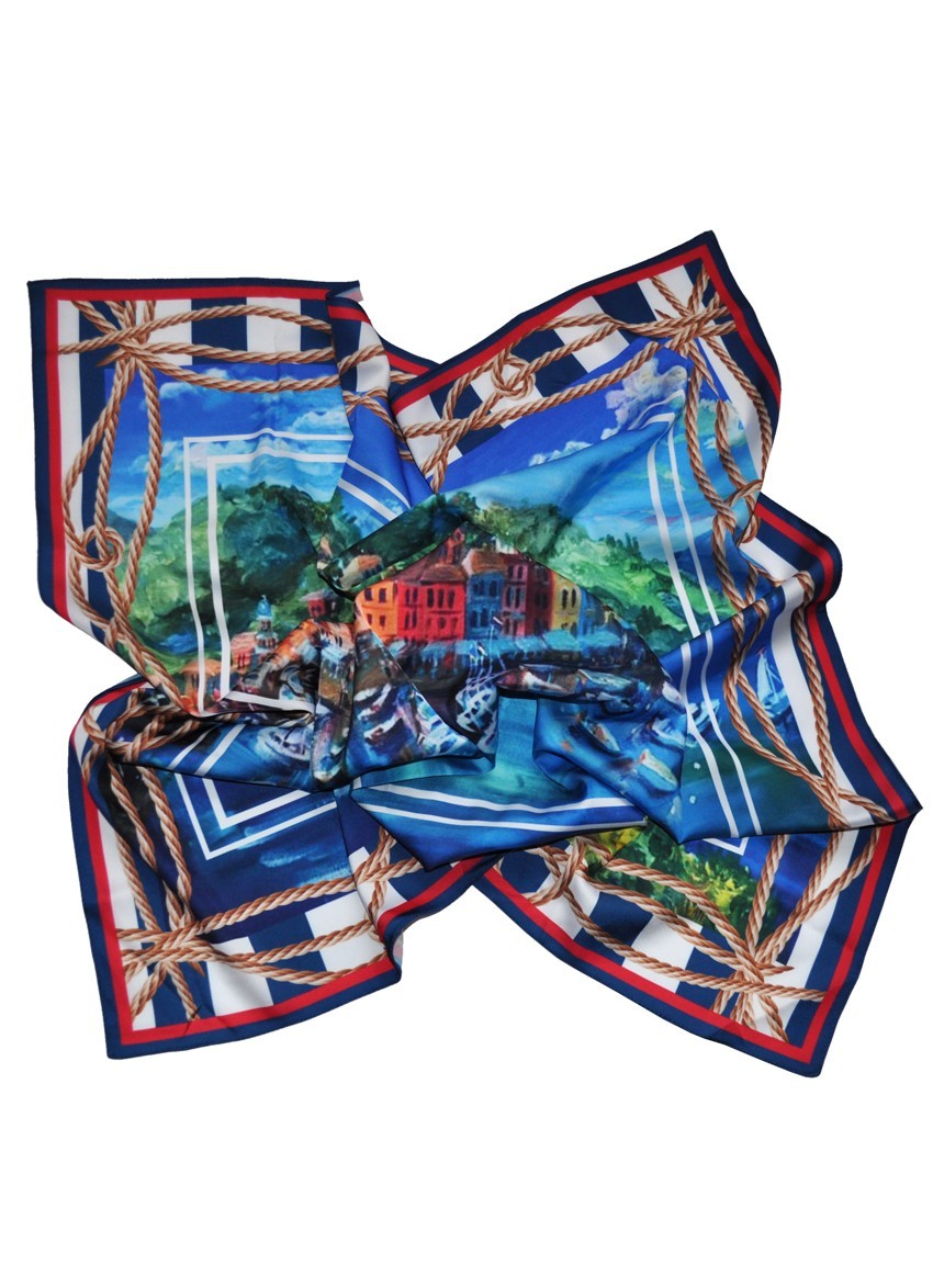 

Платок дизайнерский MyScarf "Портифино"