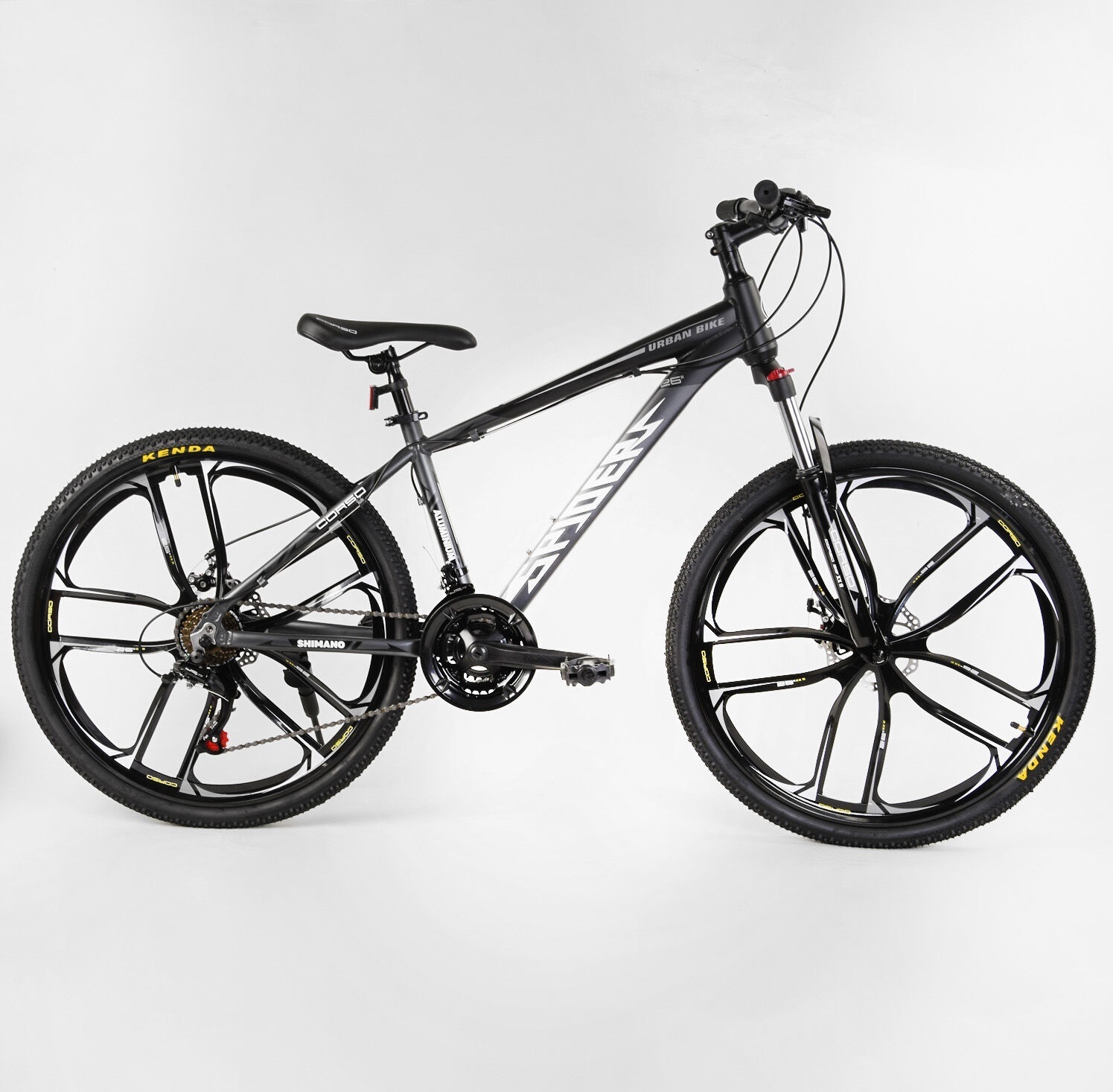 

Велосипед Corso Spider 26" Black (10727)