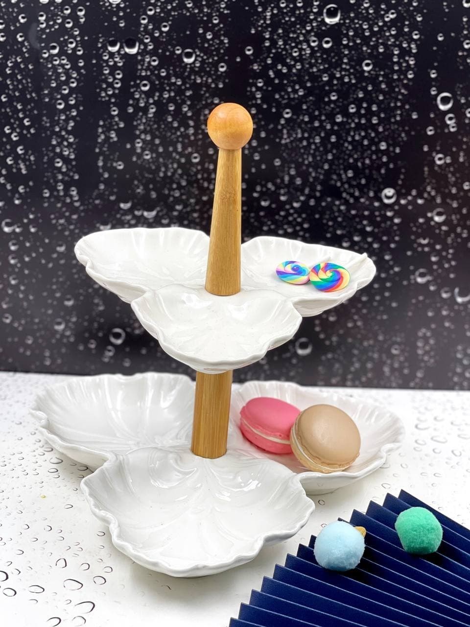 

Двухъярусная горка для подачи