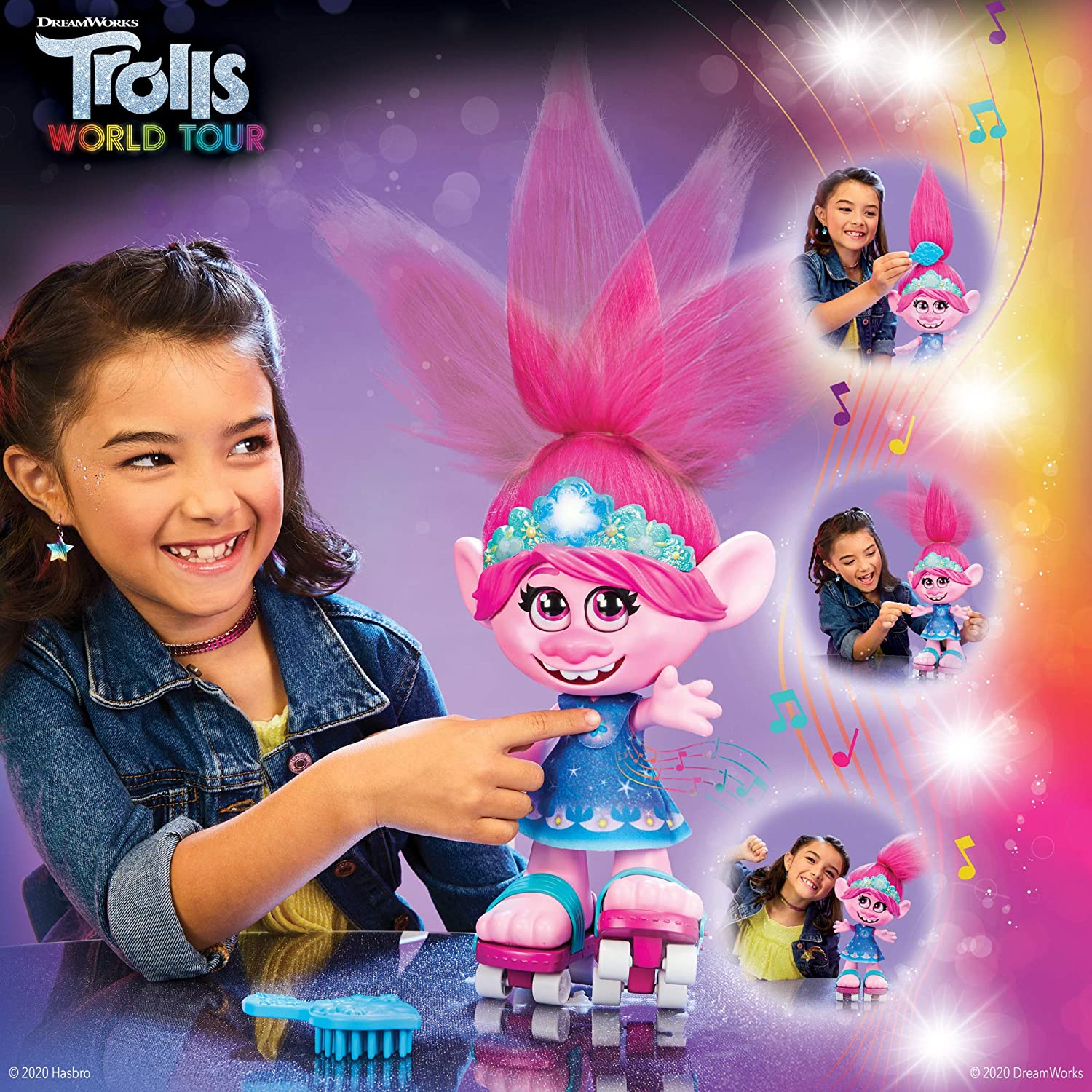 Интерактивная говорящая поющая игрушка, кукла Тролли Trolls DreamWorks  World Tour Dancing Hair – фото, отзывы, характеристики в интернет-магазине  ROZETKA от продавца: JOYSPACE | Купить в Украине: Киеве, Харькове, Днепре,  Одессе, Запорожье, Львове