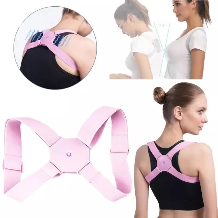 

Магнитный корректор осанки Doctors Posture Support Brace 2021 розовый WO-9