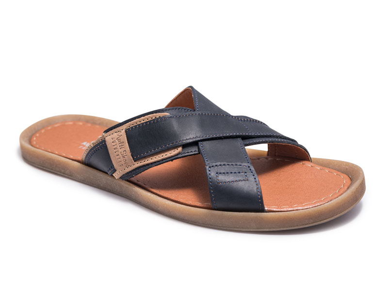 

Мужские шлепанцы MULTI SHOES BLOK 43 Синие