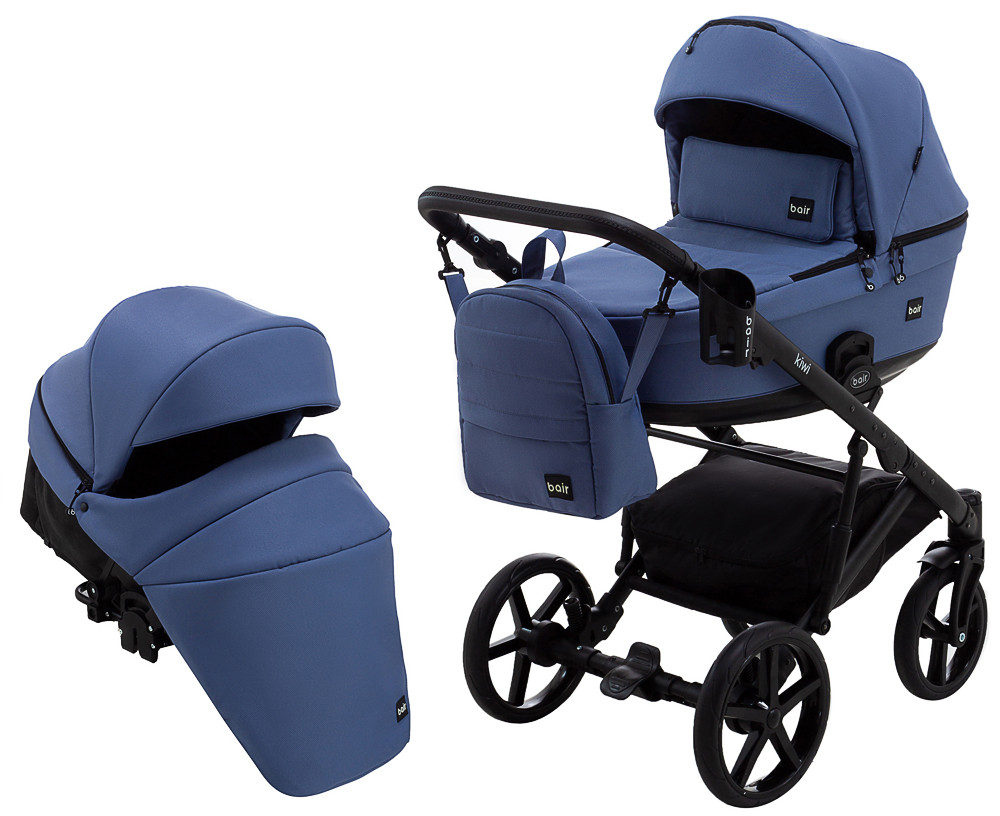 

Коляска 2 в 1 Bair Kiwi Soft BKS-43 синий 625633
