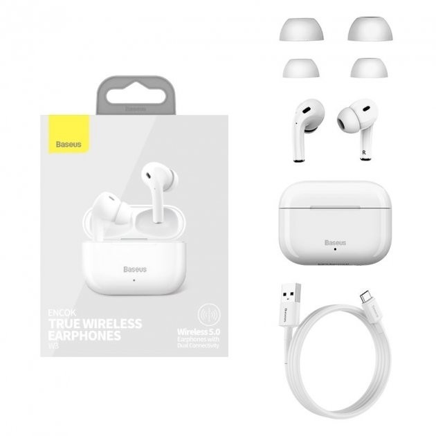 

Наушники Baseus W3 TWS Bluetooth 5.0
