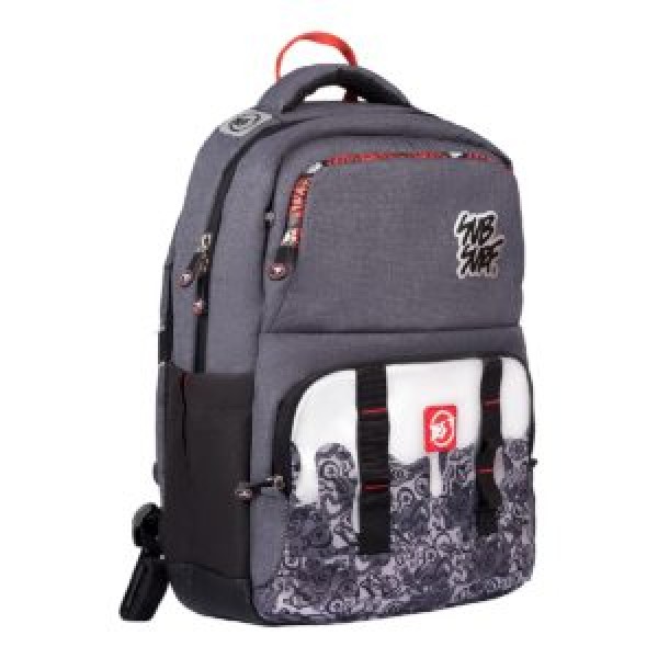 

Рюкзак YES TS-49 SubSurf. Black and White 18 л сірий 558567