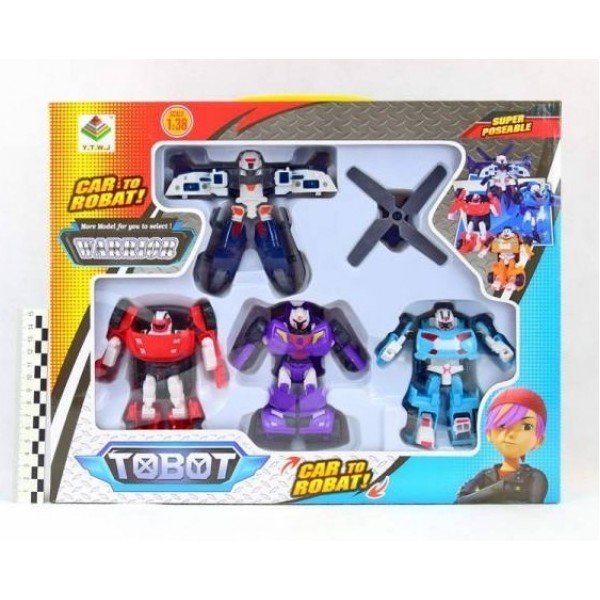 

Игровой набор роботов трансформеров Tobot 4 шт (AL-83168)