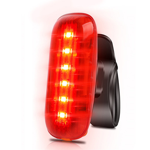 

Велофонарь LIANG AQY-0116-6SMD красный ЗУ microUSB встроенный аккумулятор (25-48-7656)