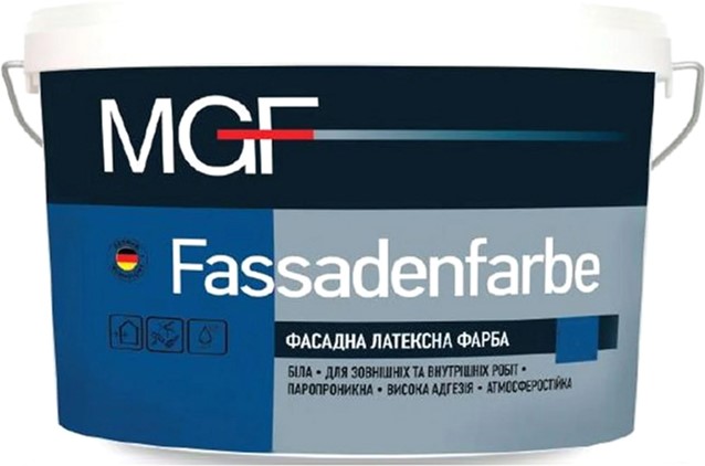 

Краска Fassadenfarbe M90 Краска фасадная латексная 5л MGF 7 кг (700925)