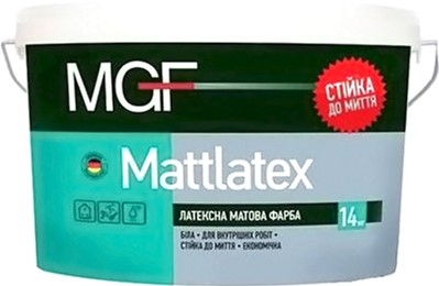 

Краска матовая латексная М100 MGF 14 кг (706715)